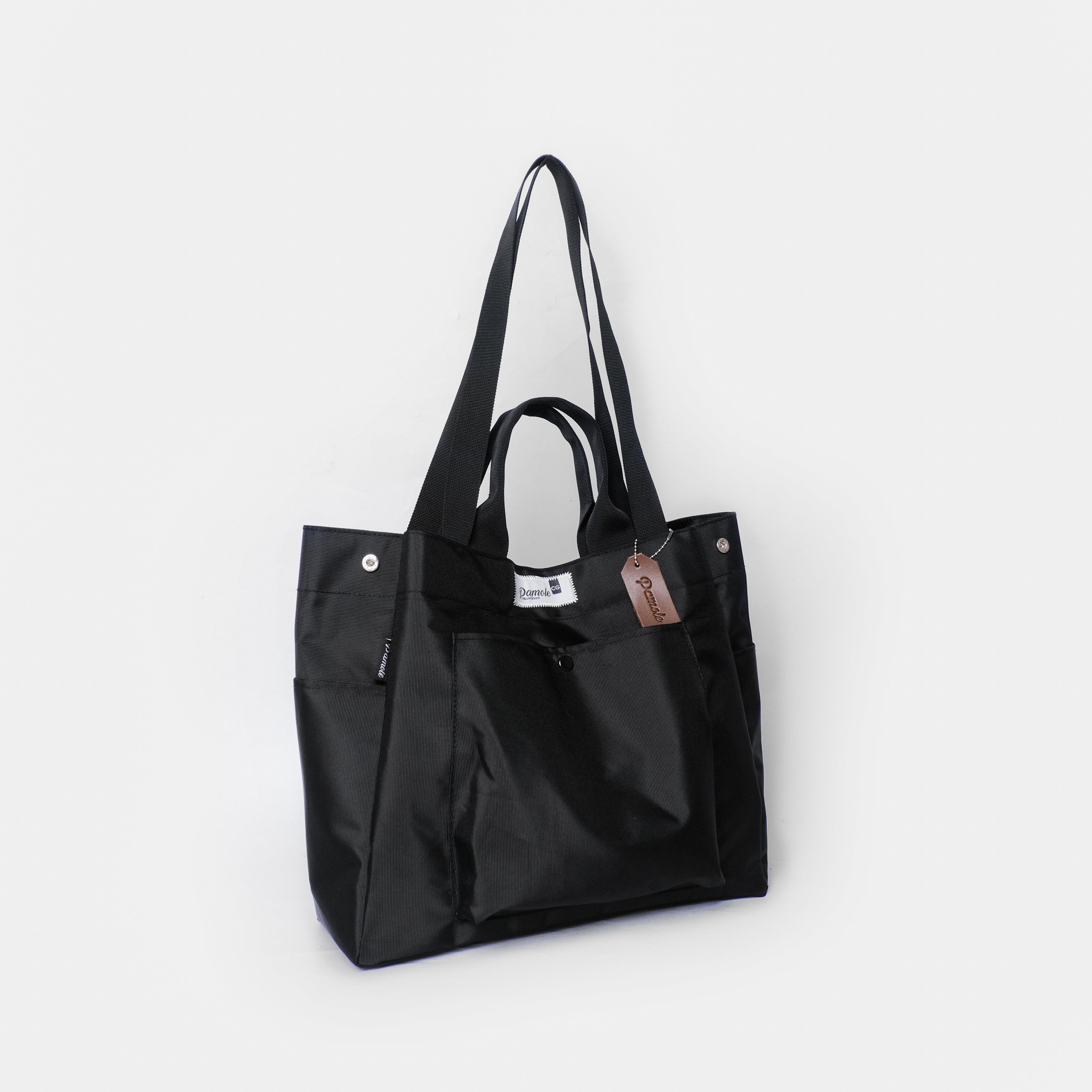 Jual Pamole Totebag Bahan Cordura Tote Bag Kuliah Totebag Kerja - Eva ...