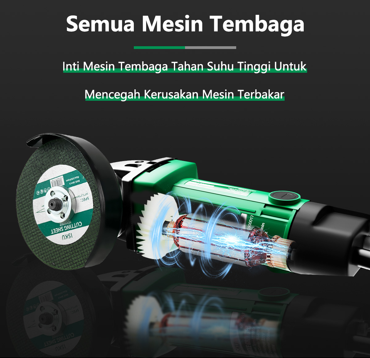Jual ISKU Paket Power Tools Set Komplit-Mesin Bor Listrik 700W/Gerinda ...