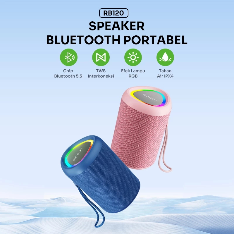 Jual ROBOT Mini Speaker Bluetooth Portabel Ultra Bass Kuat Jernih ...