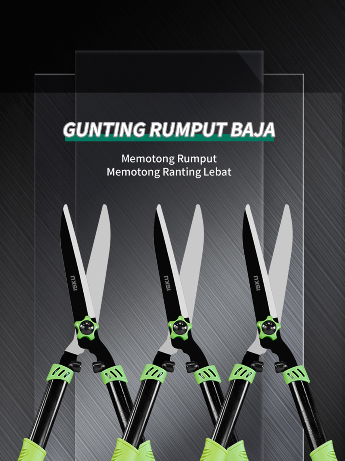 Jual ISKU Gunting Rumput Taman Gunting tanaman gunting pangkas daun ...