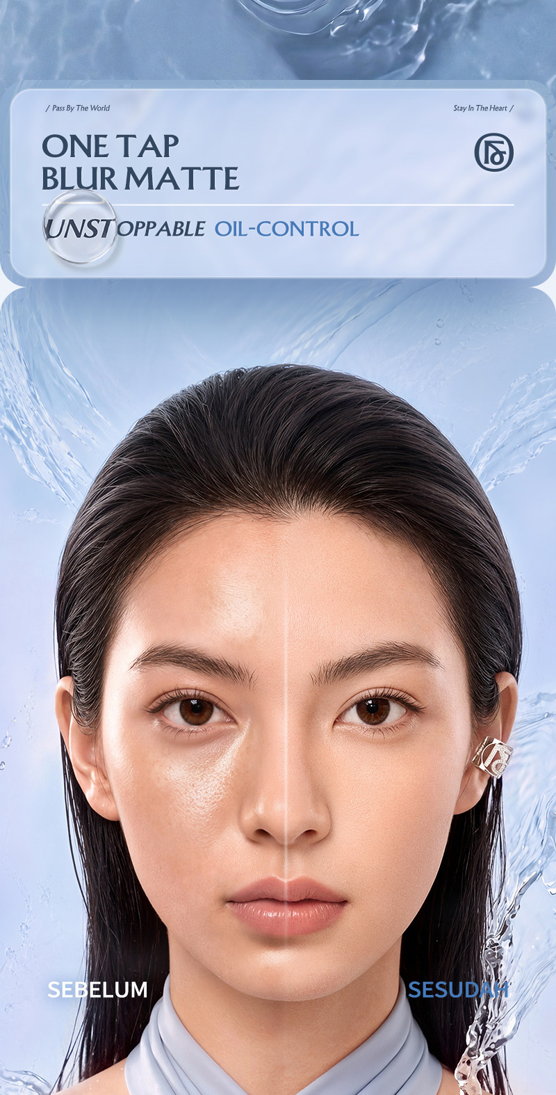 Jual [NEW]FOCALLURE Matte Powder Oil Control Sweatproof Loose Powder ...