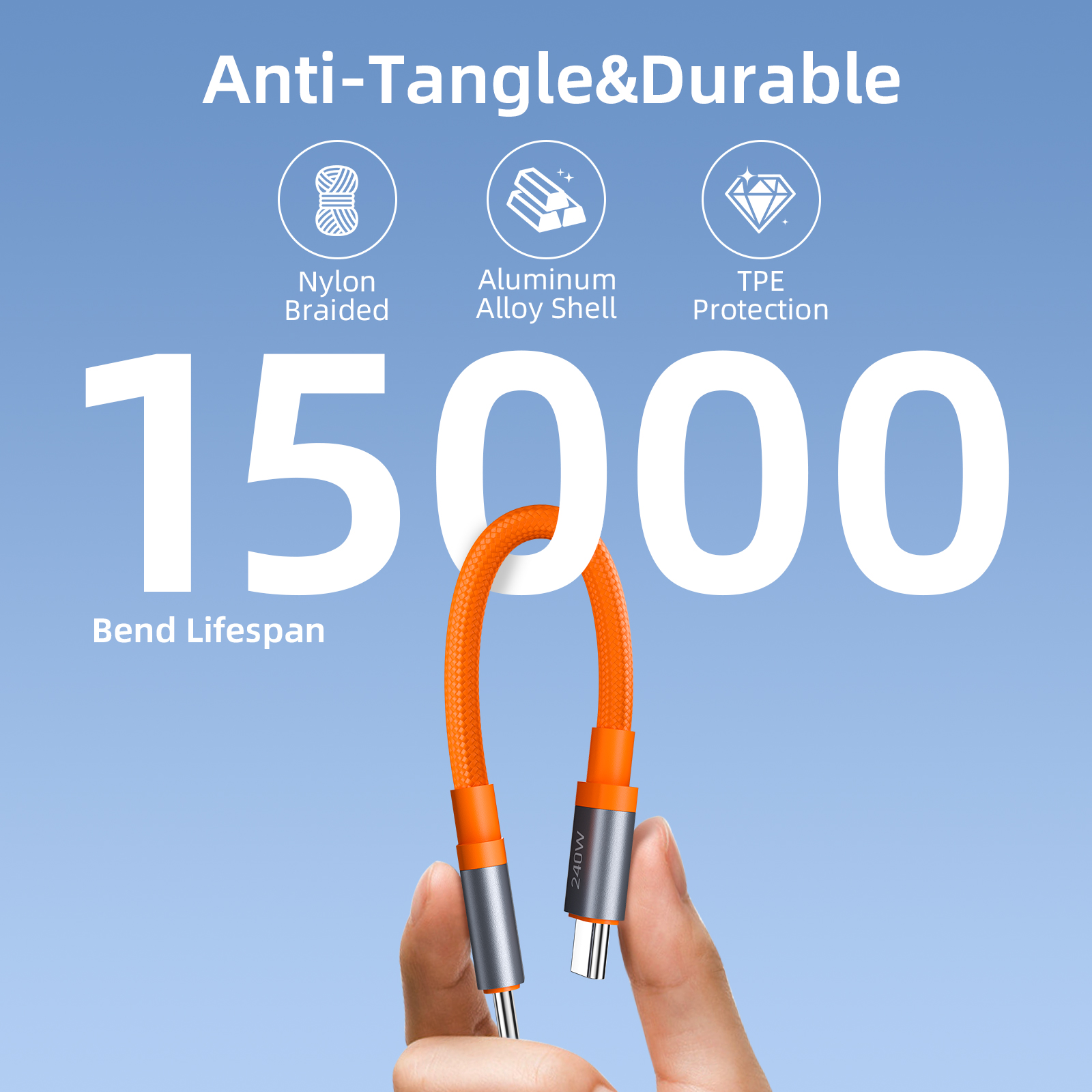 Jual ONPRIME Kabel Powerbank 20Cm C to C 240w ,C to Lightning 20cm ...