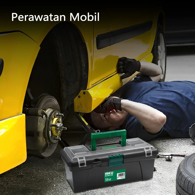 Jual ISKU Tool Box Mini 12 Inch Kotak Perkakas Plastik PP Tebal Anti ...