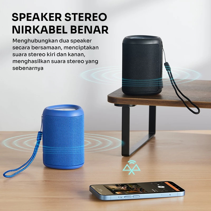 Jual ROBOT Mini Speaker Bluetooth Portabel Ultra Bass Kuat Jernih ...