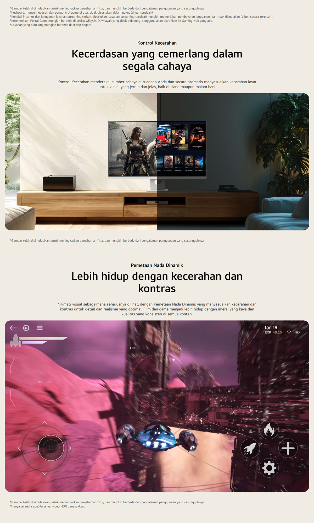 Jual LG Smart Monitor 31.5 Inch 4K UHD with webOS - AirPlay 2 - 4K UHD ...