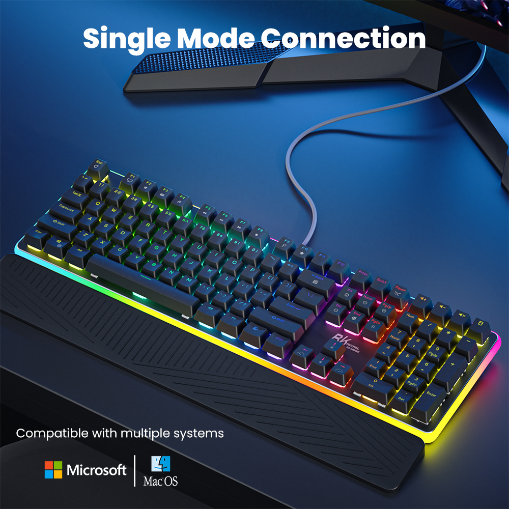Jual Royal Kludge Rk918 Full Rgb Backlit Wired Mechanical Keyboard ...