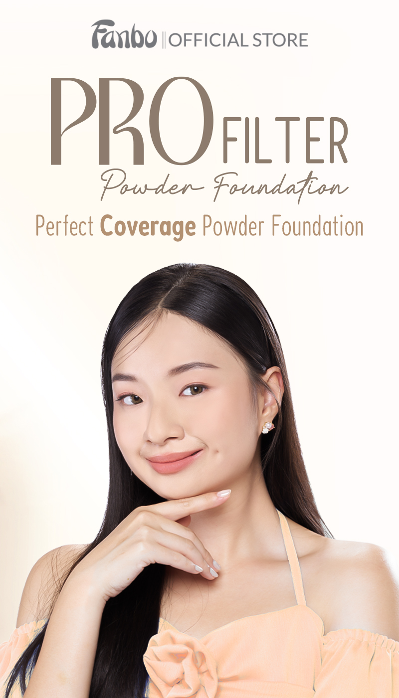 Jual Fanbo Pro Filter Powder Foundation - Bedak Padat High Coverage ...