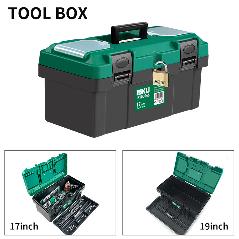 Jual ISKU Tool Box Mini 12 Inch Kotak Perkakas Kecil Plastik Besi Tahan ...