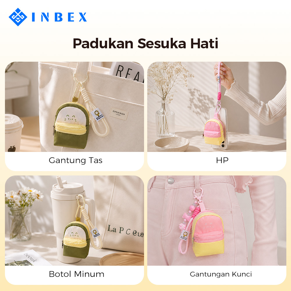 Jual INBEX PL9 Lampu Selfie LED Gift Set dengan Tas Atur 360° Mini Fill ...