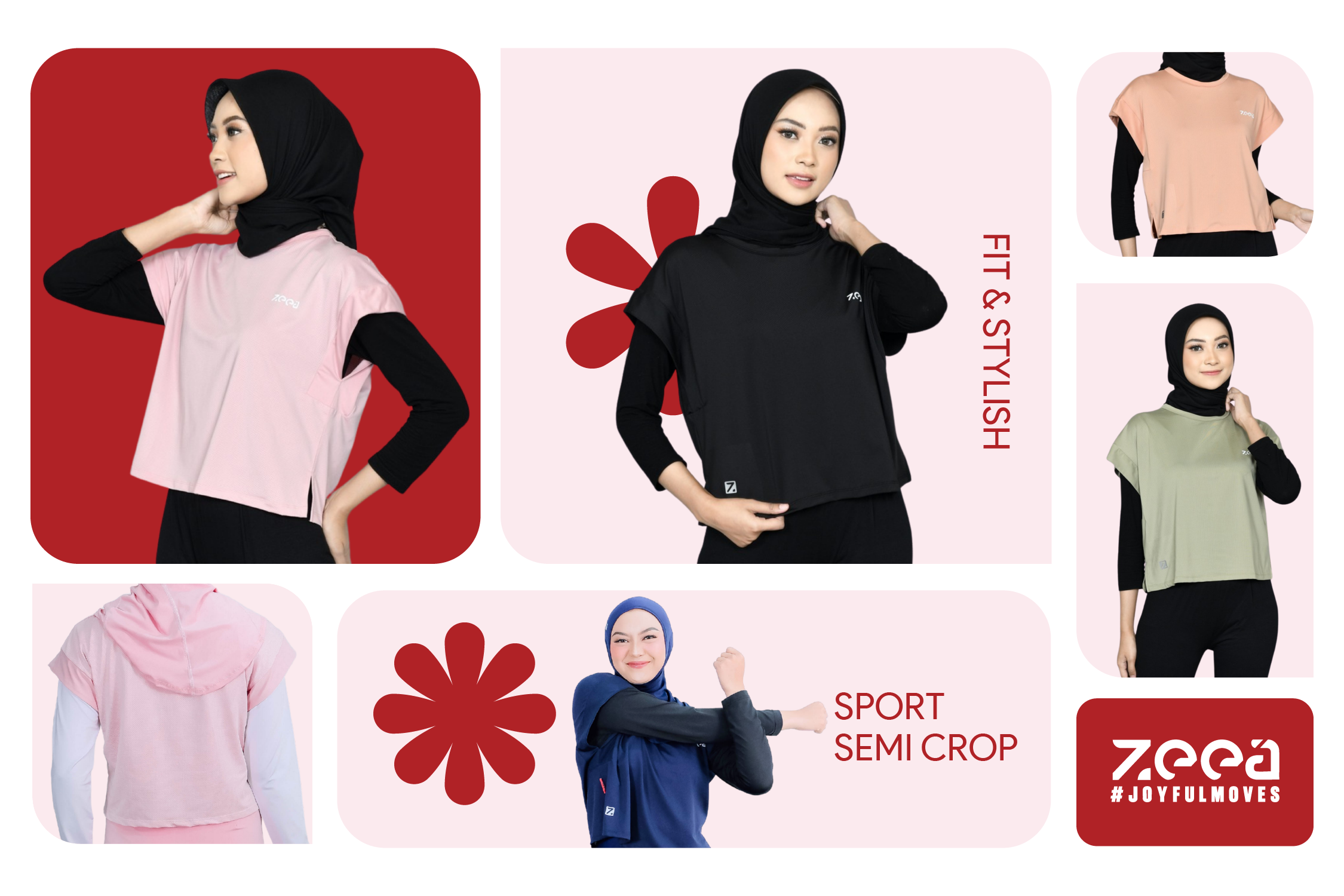 Jual Zeea Outer Sport Olahraga Wanita Muslimah Hayfa P Fathia | Shopee ...