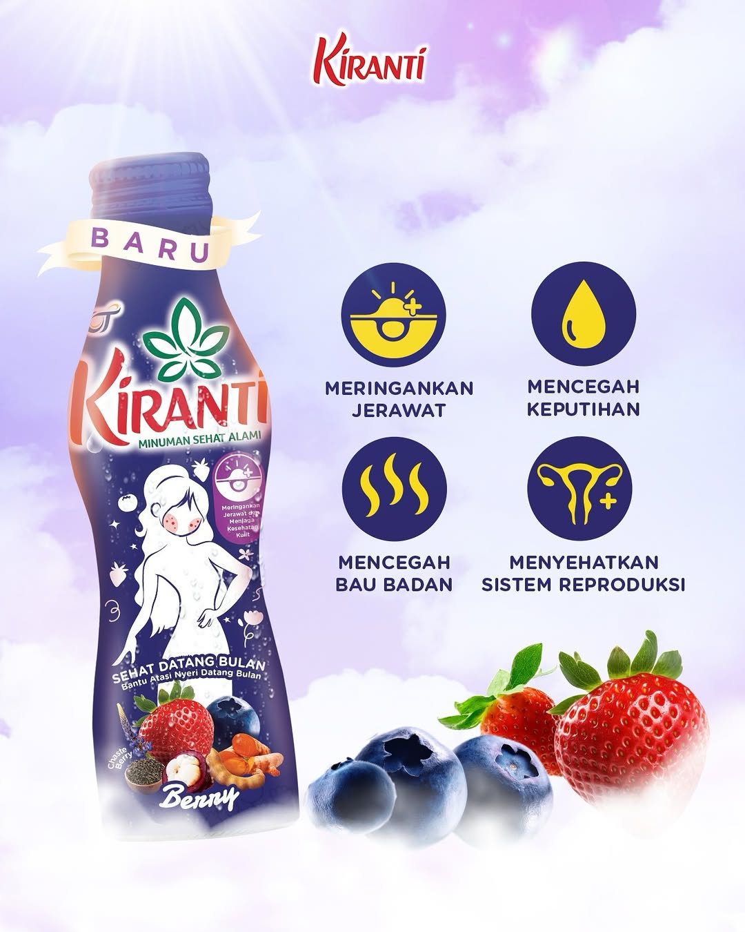 Jual Kiranti Berry Juice 150ml [1 Bundling isi 3 Botol] - Minuman ...