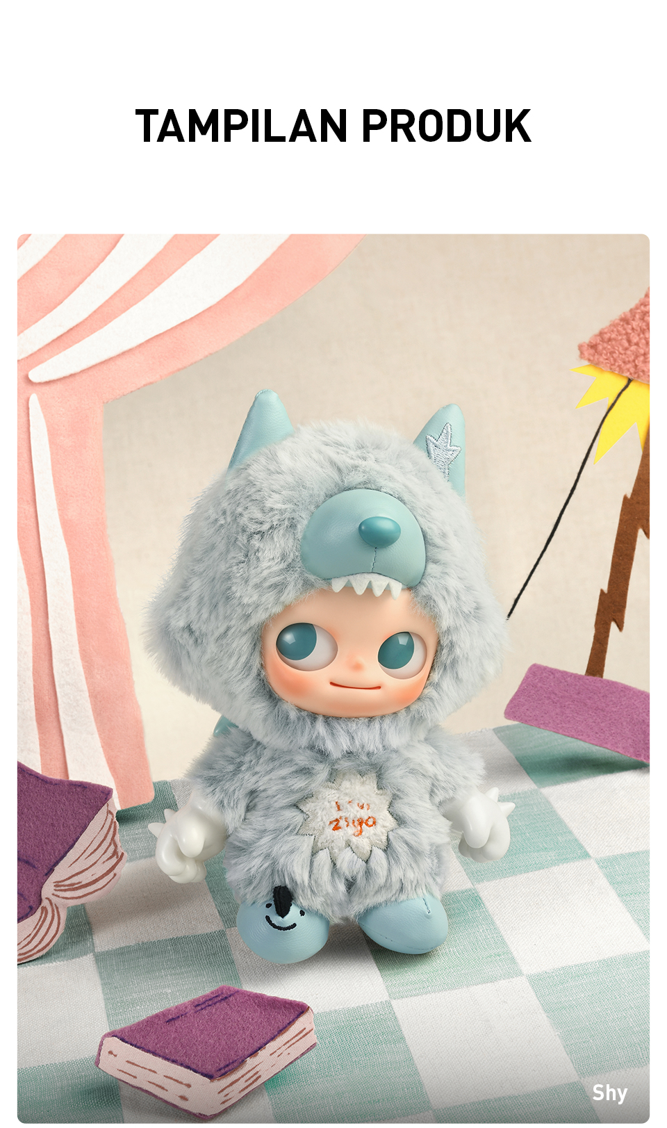 Jual POP MART ZSIGA I'm Zsiga Series - Vinyl Plush Pendant Blind Box ...