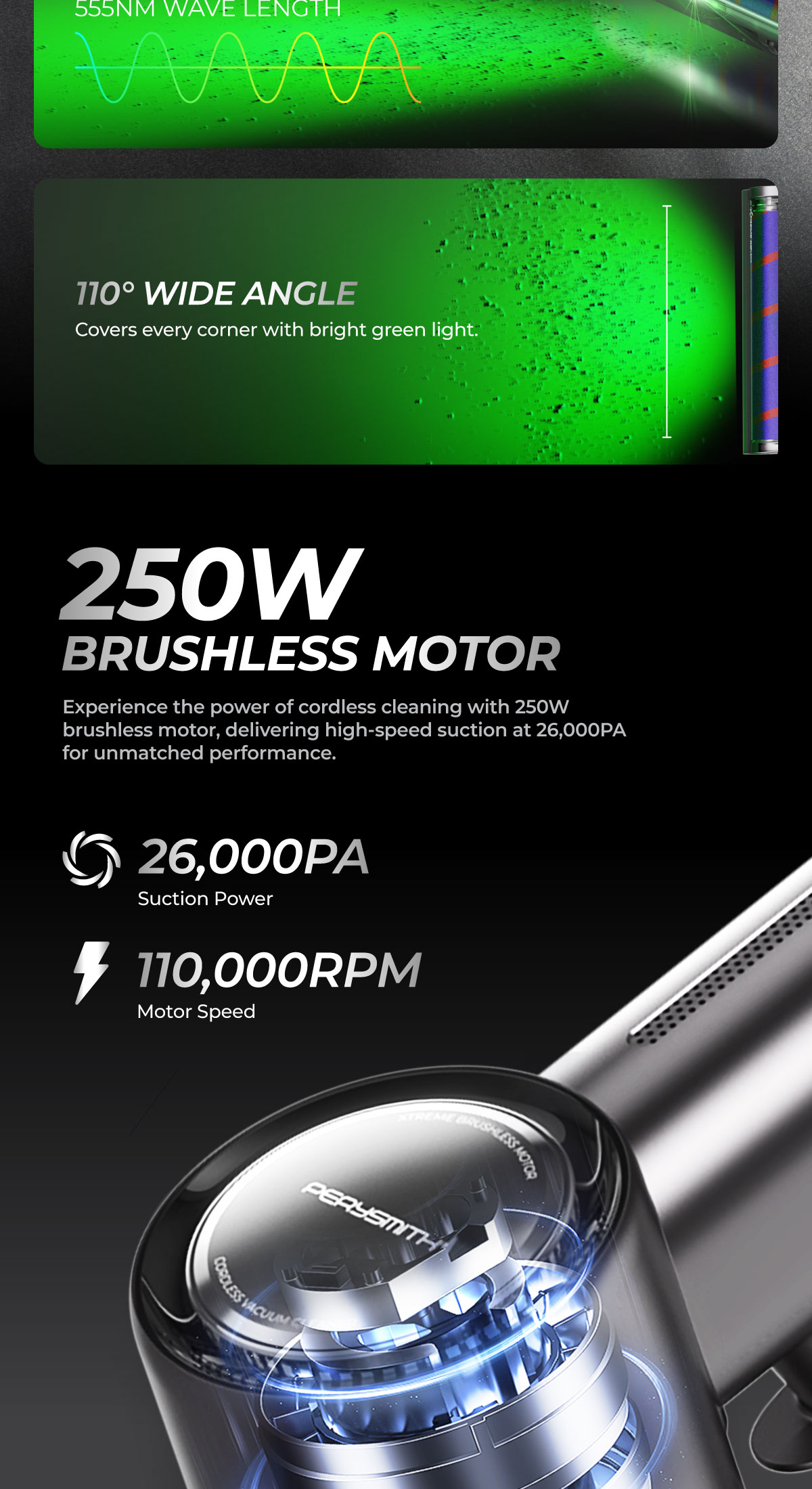 PerySmith K2 Max Vacuum Cleaner