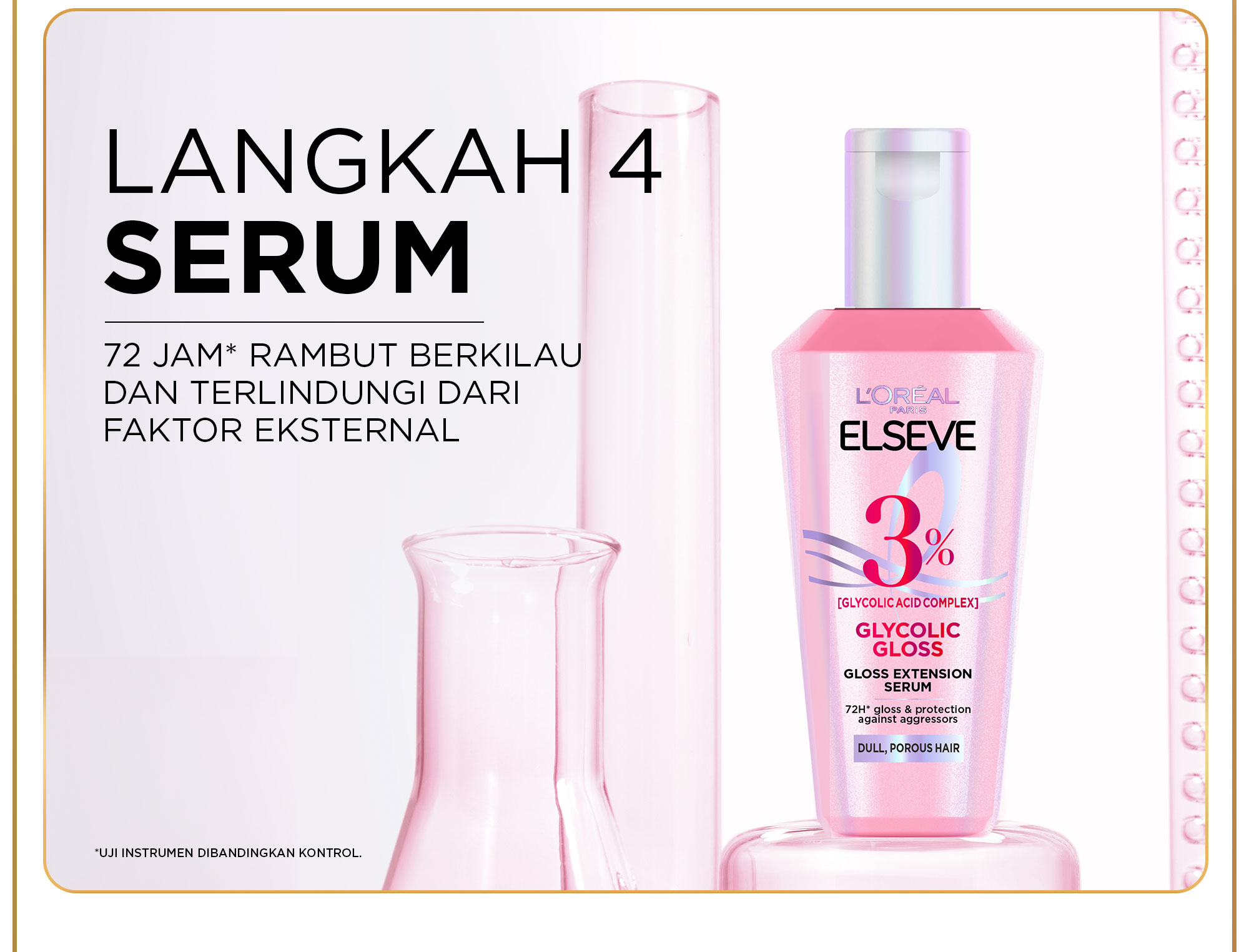 Jual [BARU] L'Oreal Paris Elseve Glycolic Gloss Serum 80ml - Perawatan ...