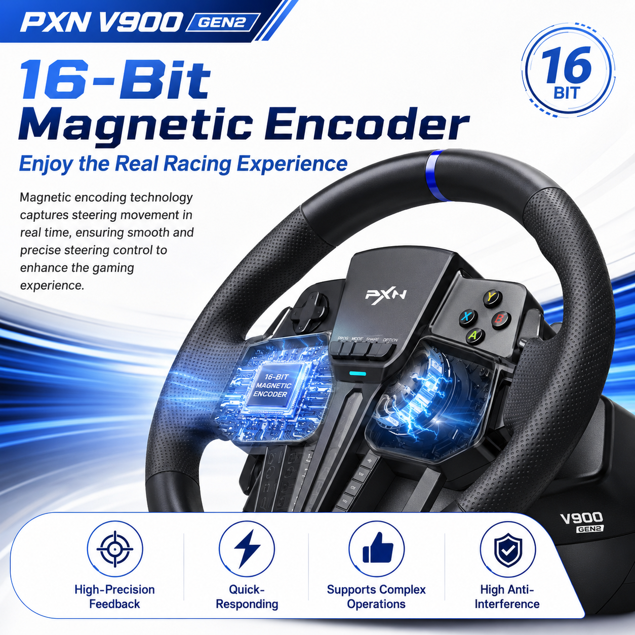Jual COMBO PXN V900 GEN 2 with N7 USB Converter PS5 for Steering Wheel ...