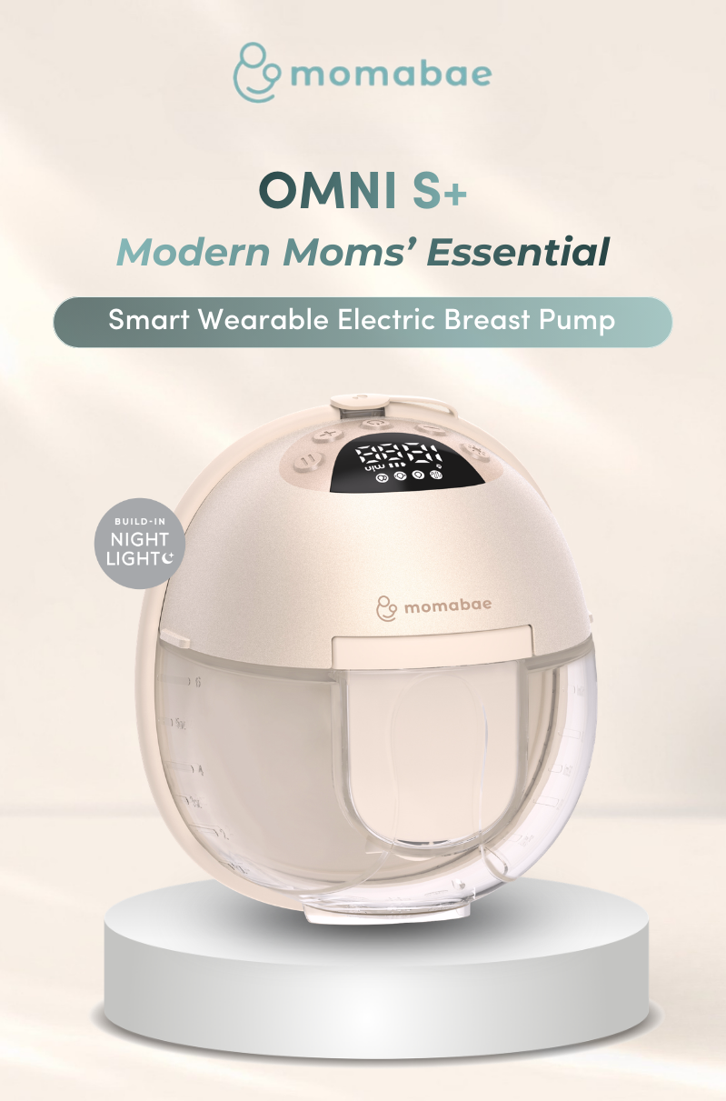 Jual MOMABAE – NEW OMNI S+ Pompa ASI Elektrik Handsfree Smart Breast ...