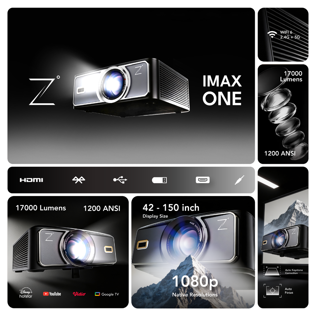 Jual EZZRALE SMART LCD PROYEKTOR IMAX ONE 1200 ANSI Google TV Verified ...