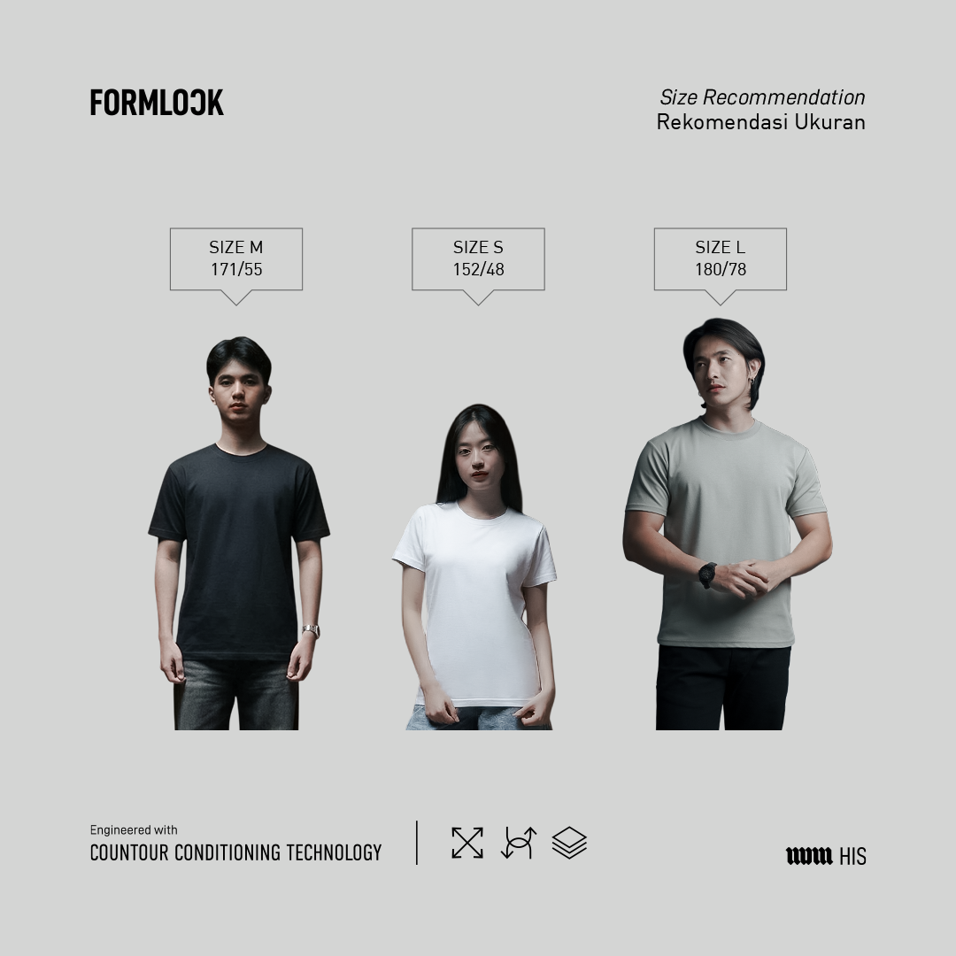 Jual No Void Minds FORMLOCK Regular T-Shirt | Charcoal | Shopee Indonesia