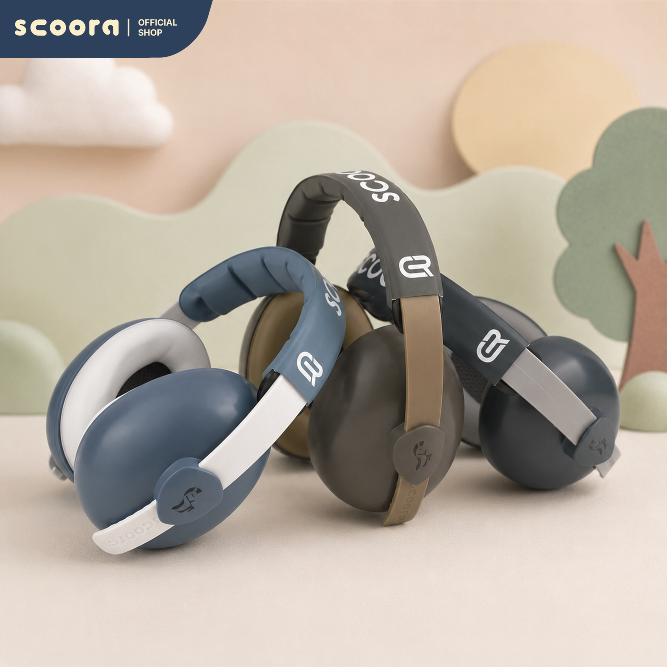 Jual SCOORA Cronos Baby Earmuff - Choco | Shopee Indonesia
