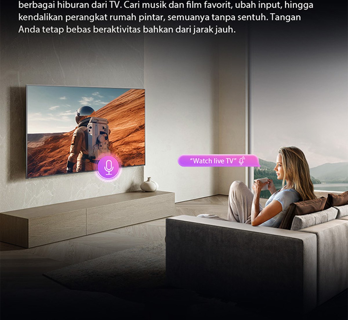 Jual [AI 4K Native 144Hz Mini LED TV] Toshiba 100