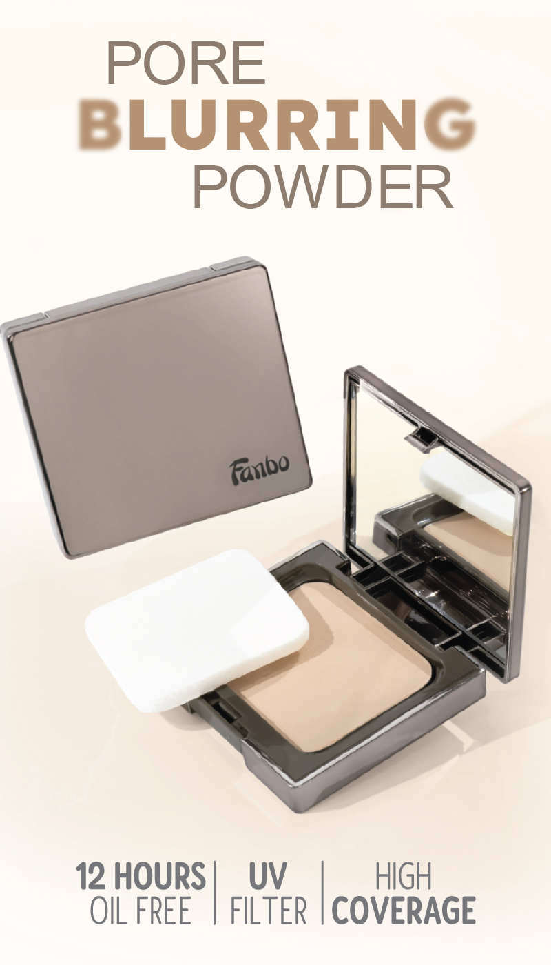 Jual Fanbo Pro Filter Powder Foundation - Bedak Padat High Coverage ...