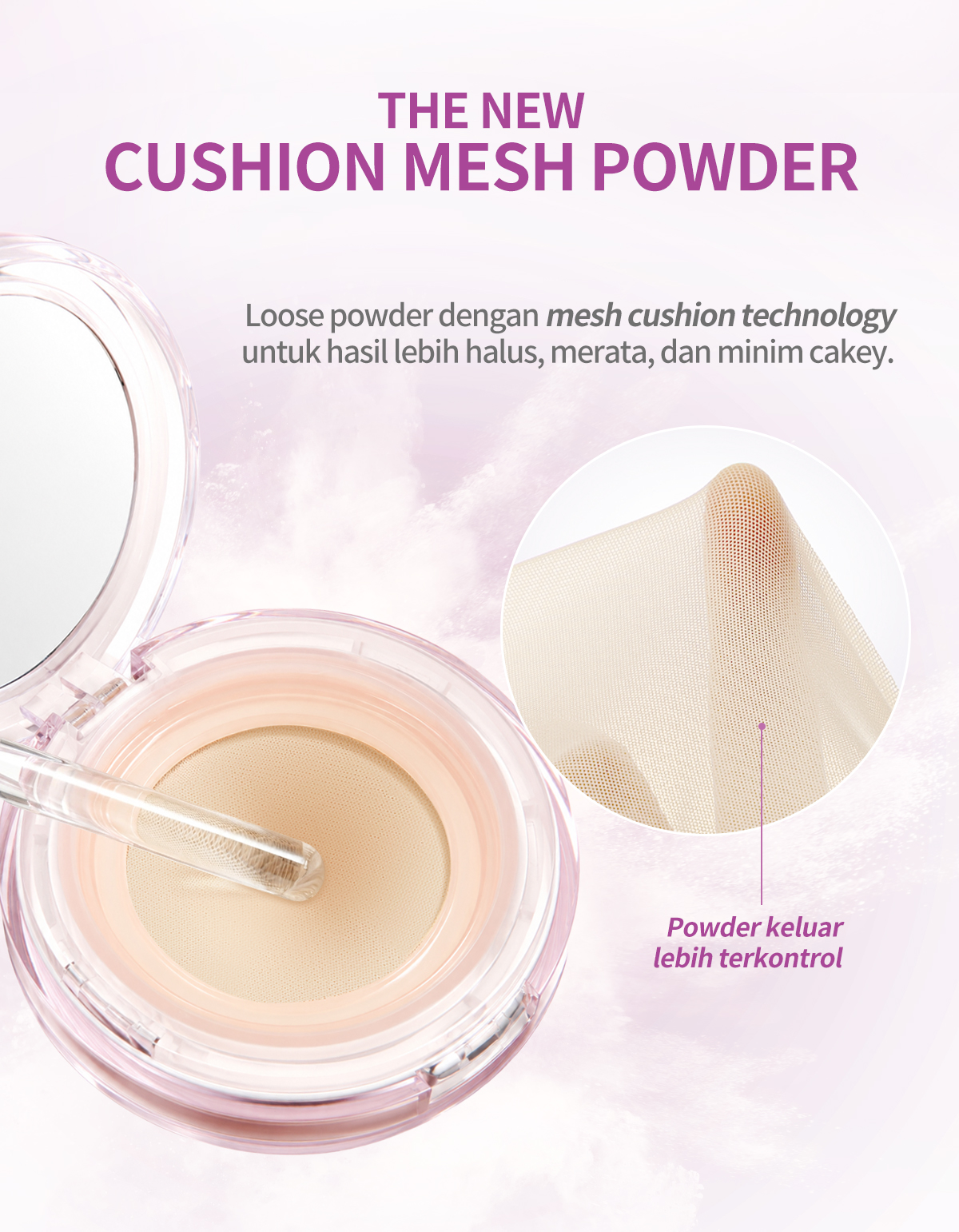 Jual [NEW CUSHION POWDER] BNB barenbliss Bloomatte MagZinc Blur Loose ...