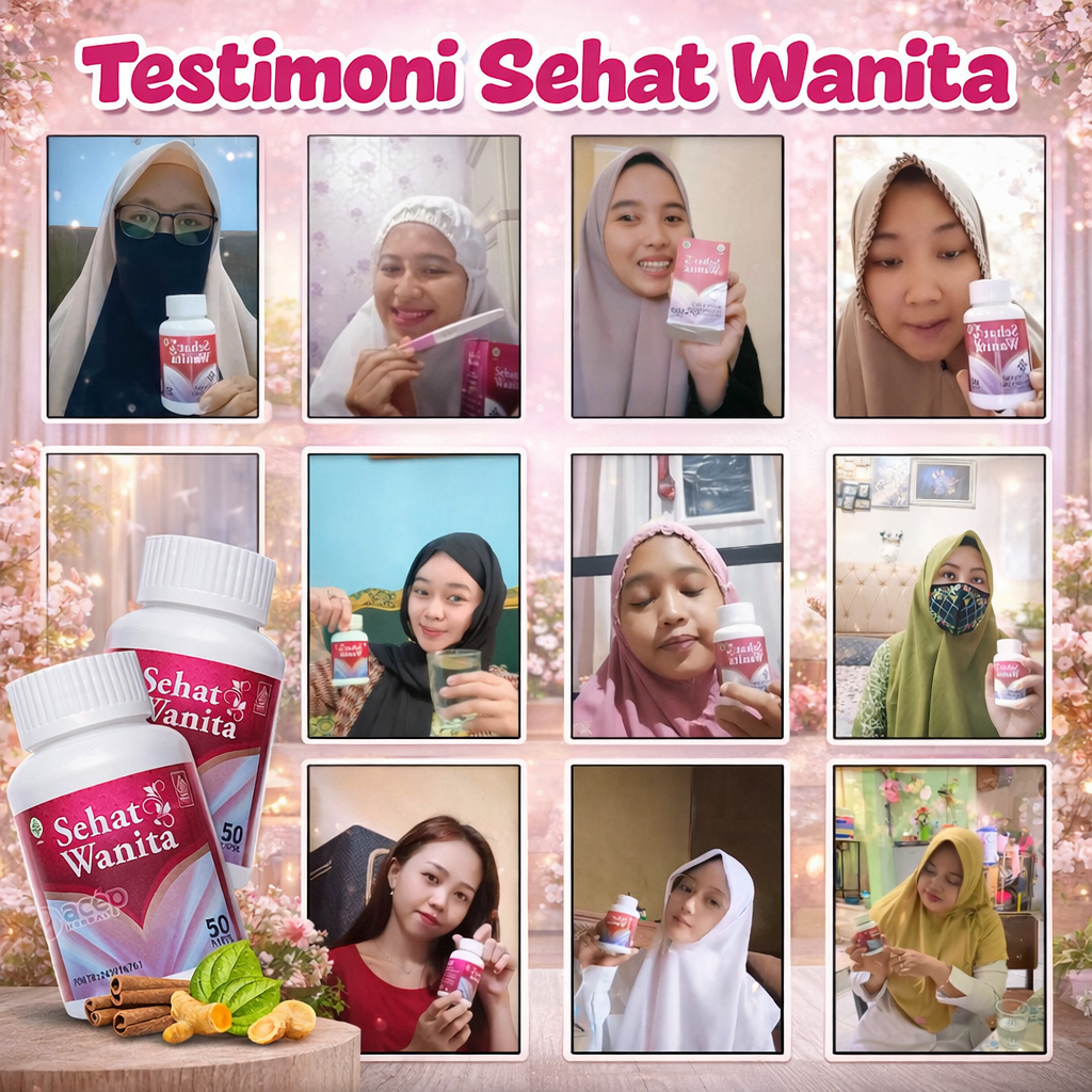 Jual Obat PCOS Endrometriosis Keputihan Telat Datang Bulan Sehat Wanita ...