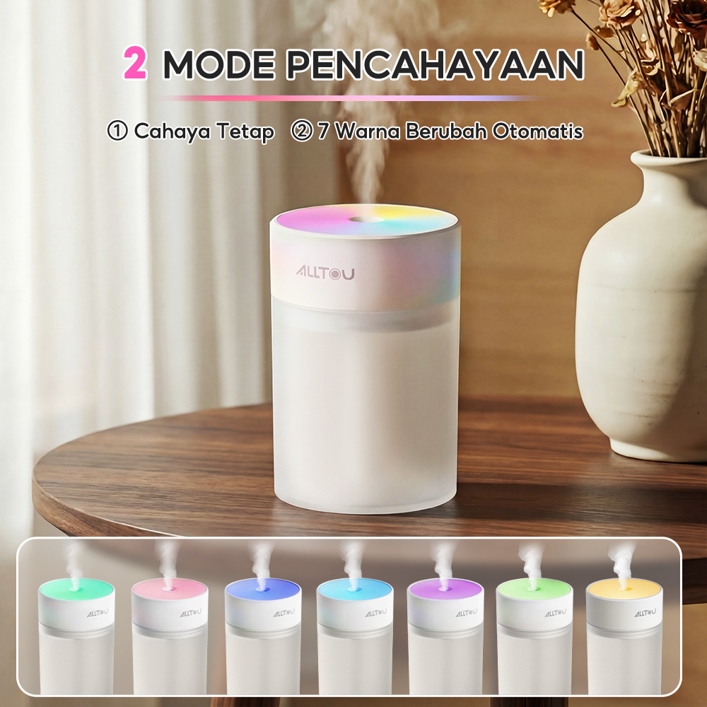 Jual ALLTOU Mini Humidifier Diffuser Tinggi Semprotan Ganda Air ...