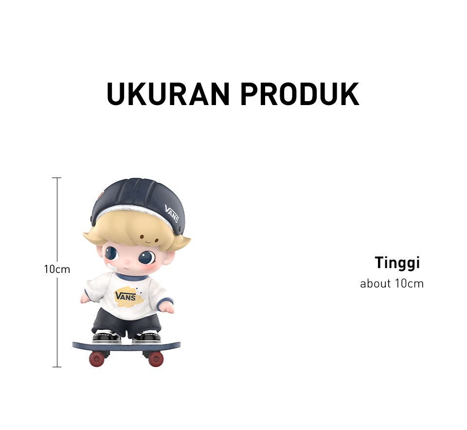 Jual POP MART DIMOO WORLD x VANS Ride The Dream Figurine Action Figure ...