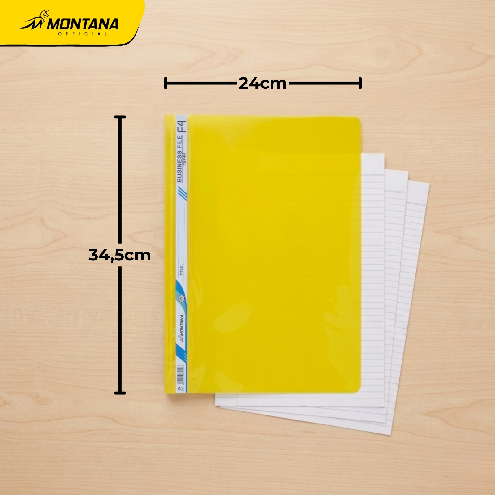 Jual MONTANA File Bisnis Map Plastik F4 Business File Dokumen Folder ...