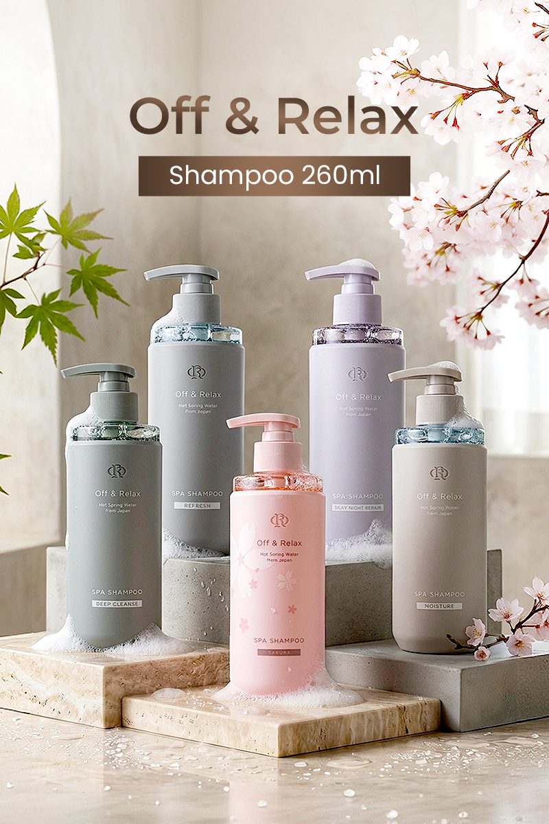 Jual OHSOME Off & Relax Shampoo 260ml - Shampoo Melembapkan, Anti Lepek ...