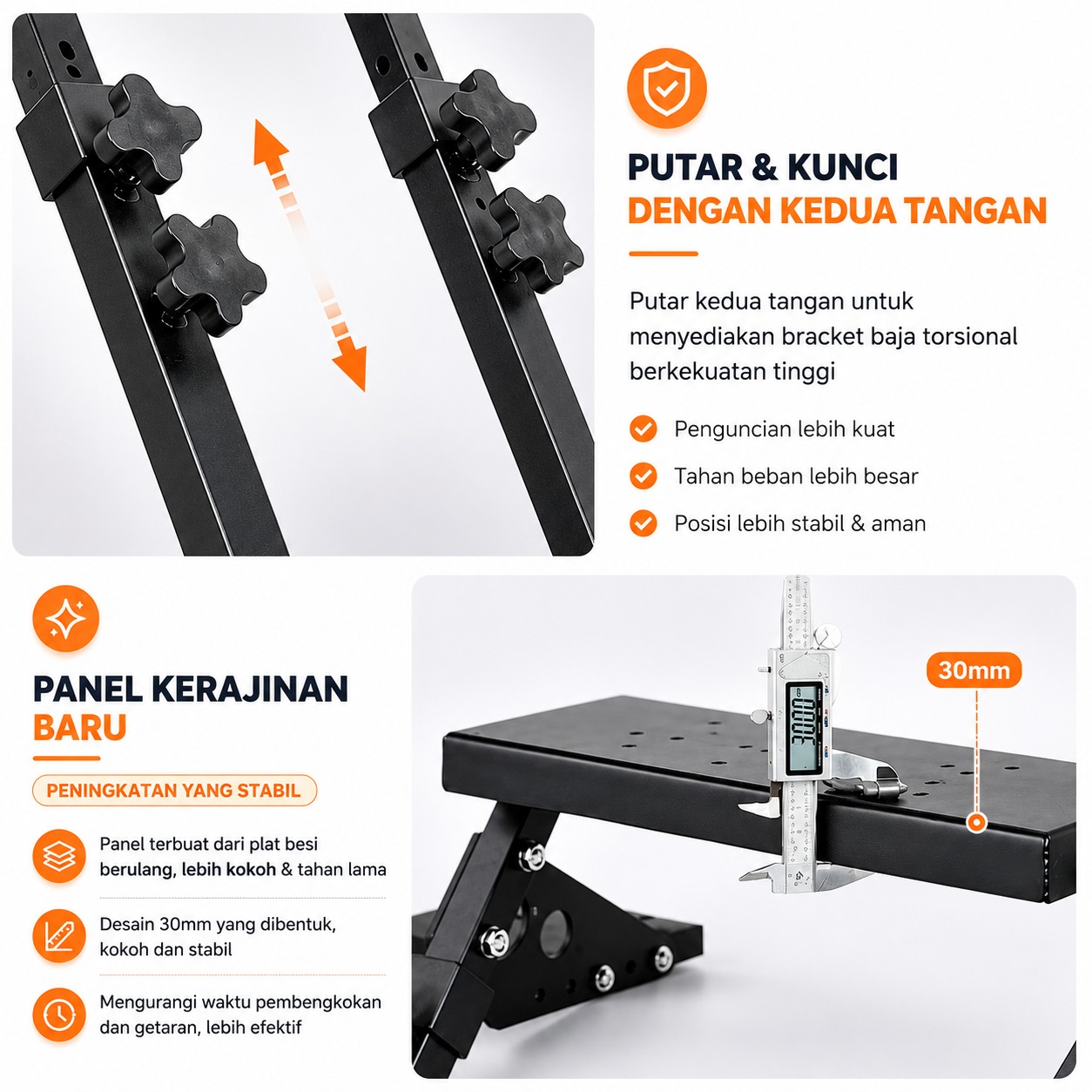 Jual Wheel Stand Racing Simulator Cockpit GEN 2 Folding Rig ...