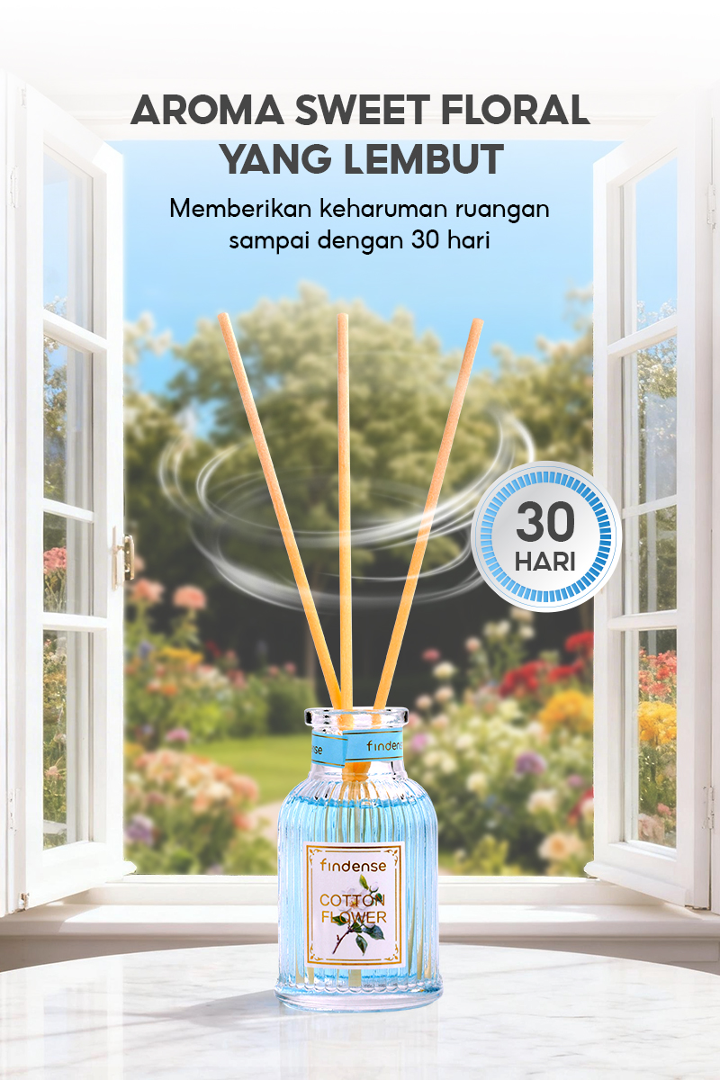 Jual OHSOME - Findense Reed Diffuser Sweet Floral Scent Pengharum ...