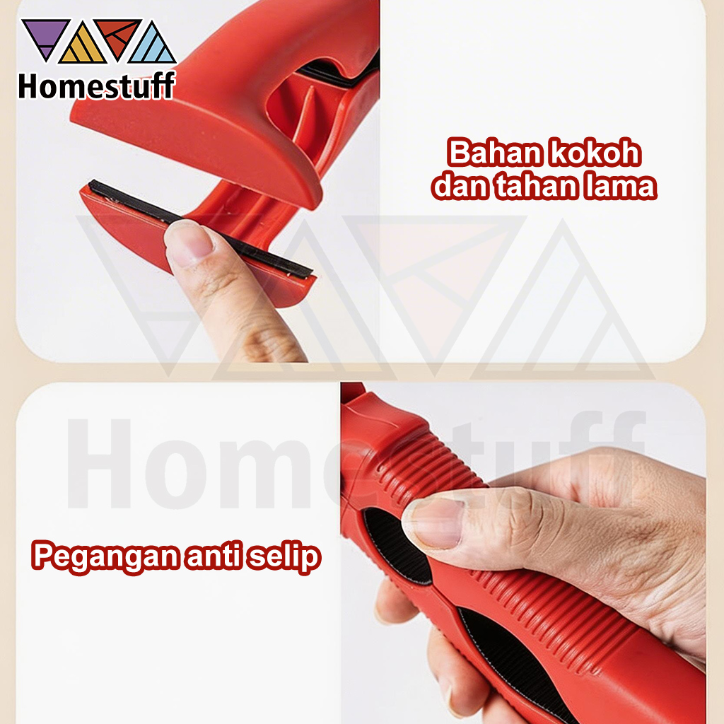 Jual HOMESTUFF 3-in-1 Anti Scald Clip Silikon Anti Slip /Clip Food ...
