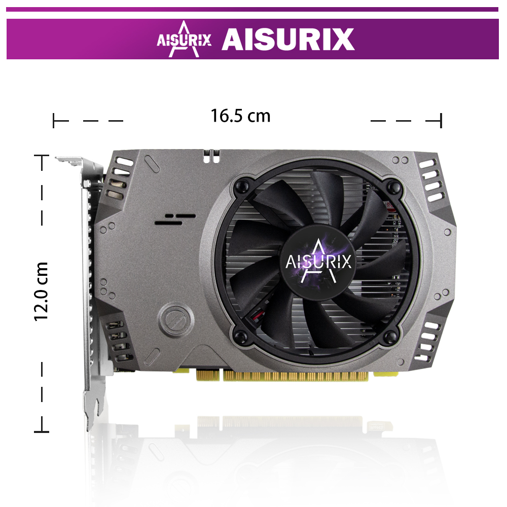 Jual AISURIX VGA card GT730 4GB GDDR3 HDMI DVI VGA Gaming Office ...