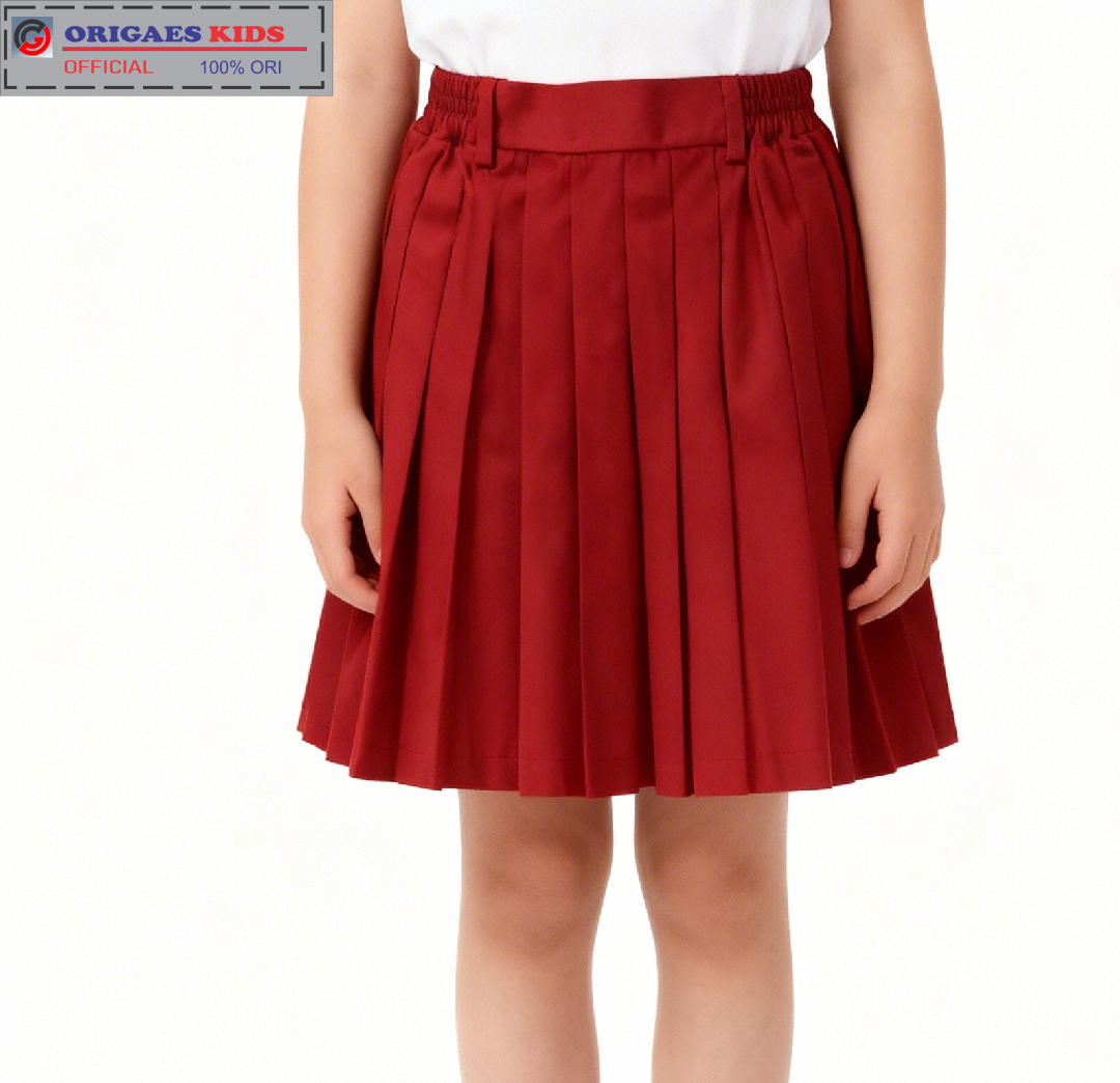 Jual ORIGAES KIDS - Rok sekolah sd perempuan rampel pendek 6 sampai 13 ...