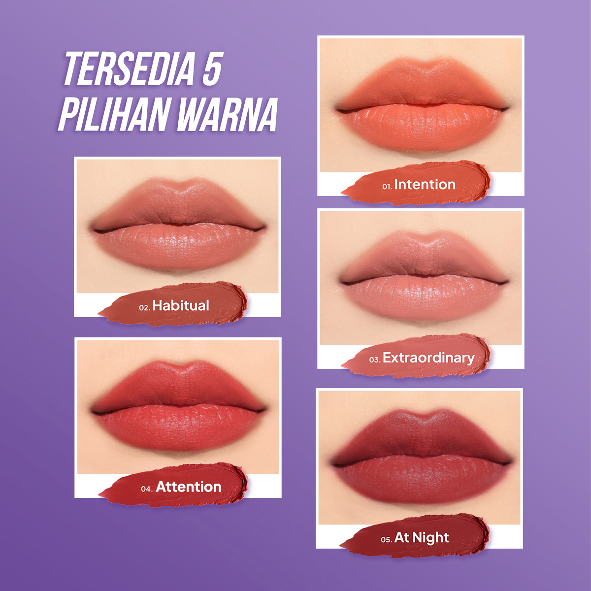 Jual Implora Day To Day Lip Bullet | Lipstick Keychain | Free Gantungan ...