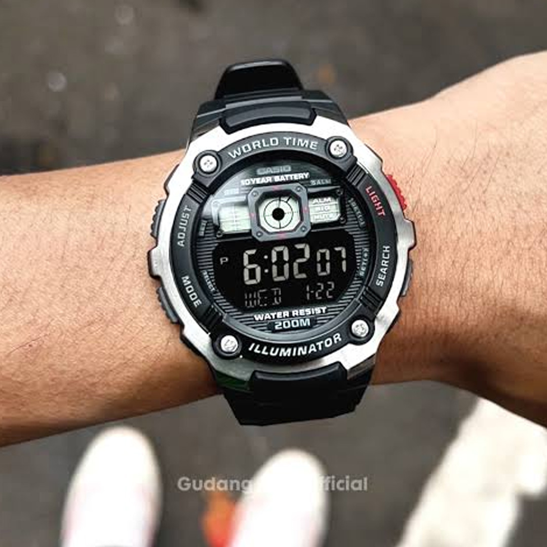 Jual Jam Tangan Casio AE-2000W-1BVDF AE-2000W-1B AE-2000W AE-2000 ...