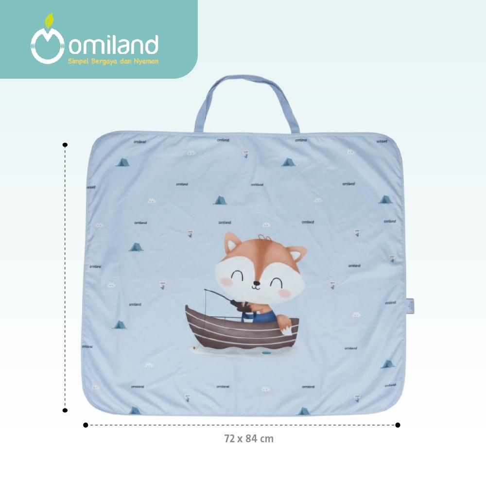 Jual Omiland Apron Ibu Menyusui/Busui Bayi Fox Series/Floral Series ...