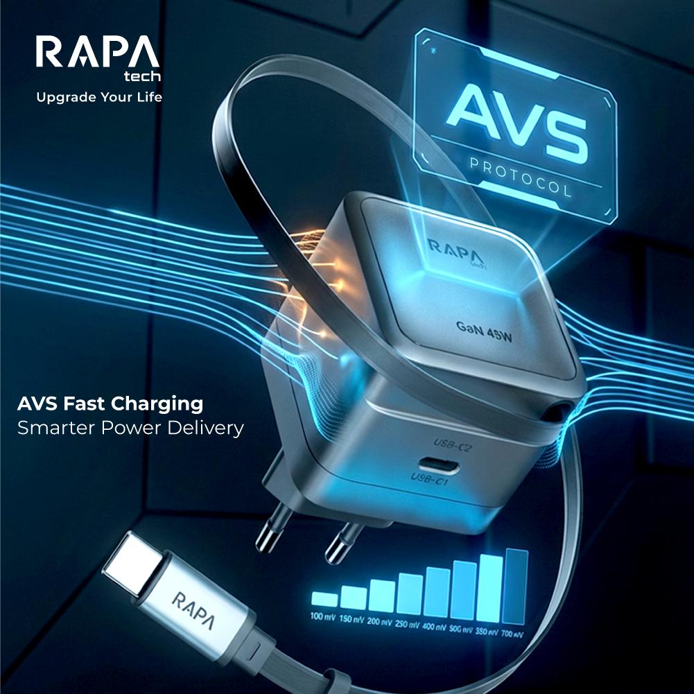 Jual [AVS Technology] RAPAtech Charger Power Loop AVS GaN 3.0 for ...