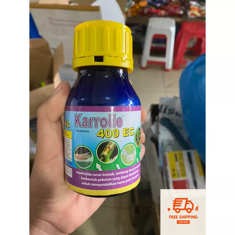 Jual Insektisida karrolie 400ec isi 200ml pestisida/Alternatif Dursban ...