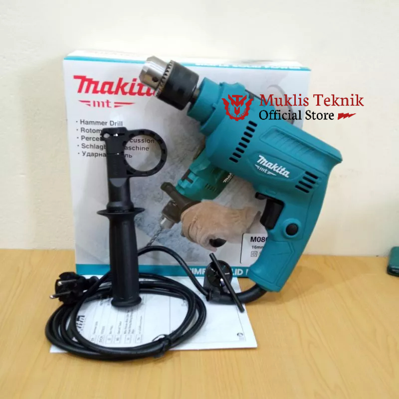 Jual MAKITA Mesin Bor Impact Drill M0801B Bor Tembok Beton 13mm MAKITA ...