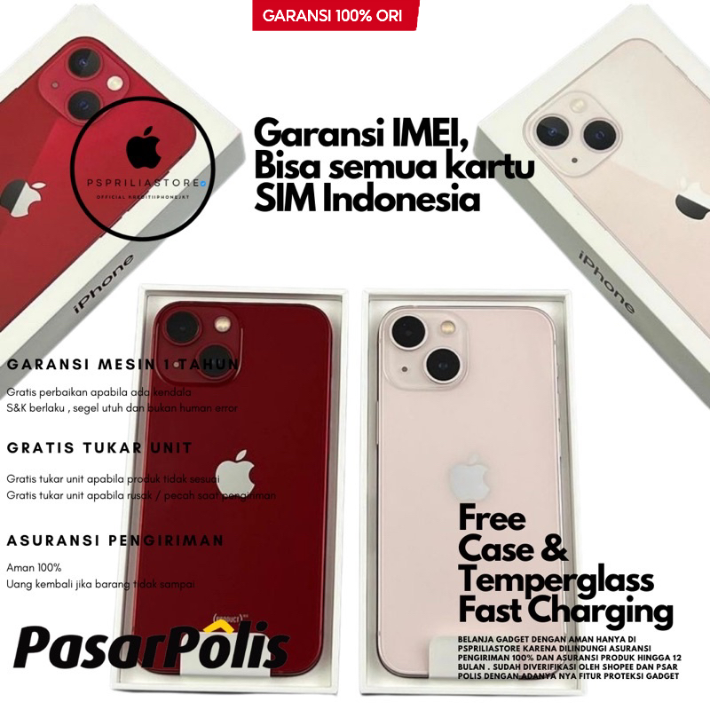 Jual iP 13 Mini - 128GB - Like New - JAMINAN ORI | Shopee Indonesia