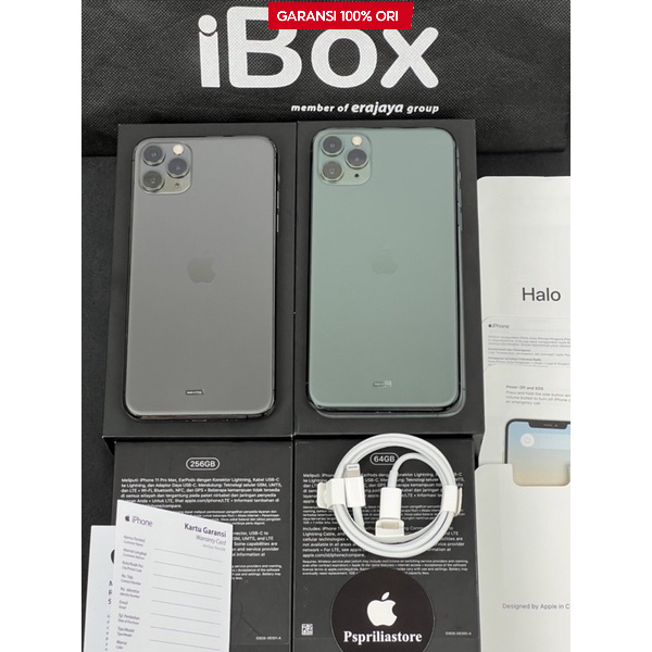 Jual Terbaru IP 11 Pro Max ibox - 64GB 256GB - Like New - JAMINAN ORI ...