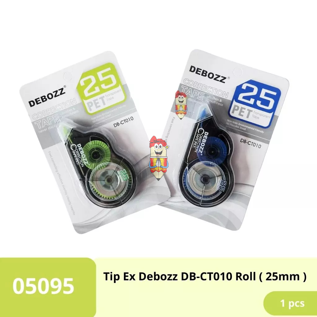 Jual Correction Tape Roll / Tip Ex / Correction Debozz DBCT010 25 mm