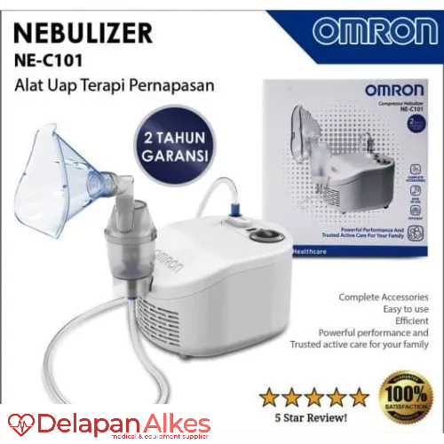 Jual NEBULIZER COMPRESSOR OMRON NE-C101 NEC101 NEC 101 Alat Terapi Uap ...