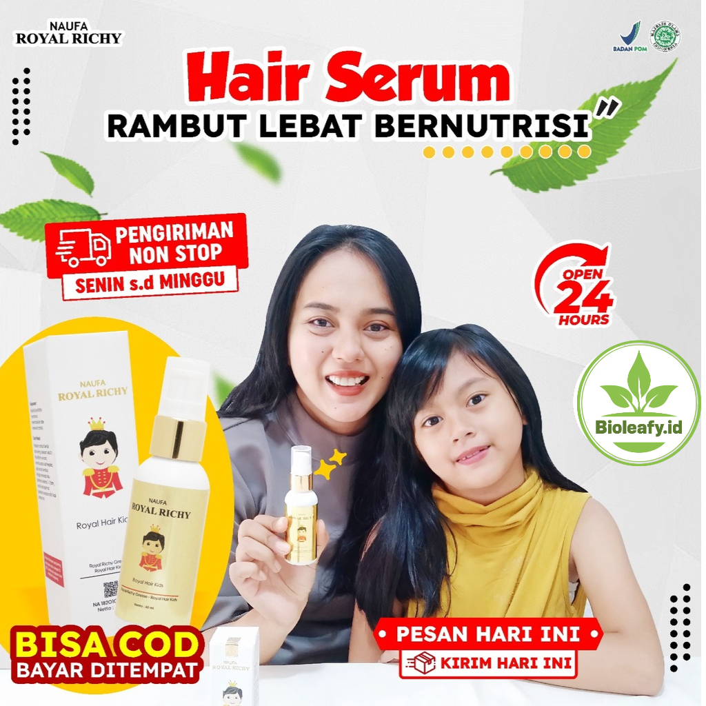 Jual Naufa Royal Richy Penumbuh Rambut Bayi / Anak Dari Minyak Kemiri ...