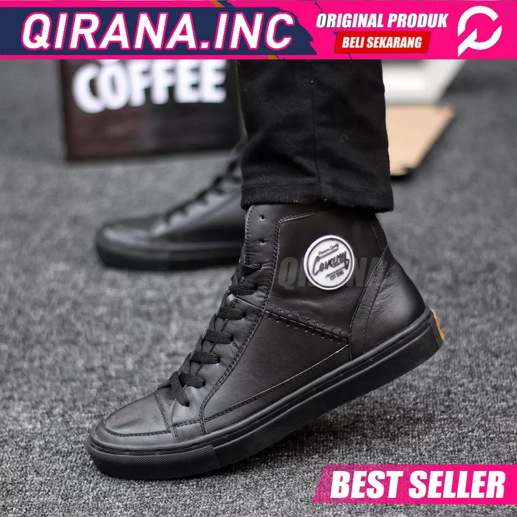 Jual Sepatu Sneakers Kulit Asli Casual Formal Pria Original T…