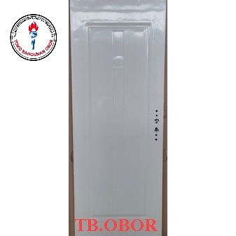 Jual Pintu Kamar Tidur Utama Baja Fortress JBS Metal Door Eco 80 Motif ...