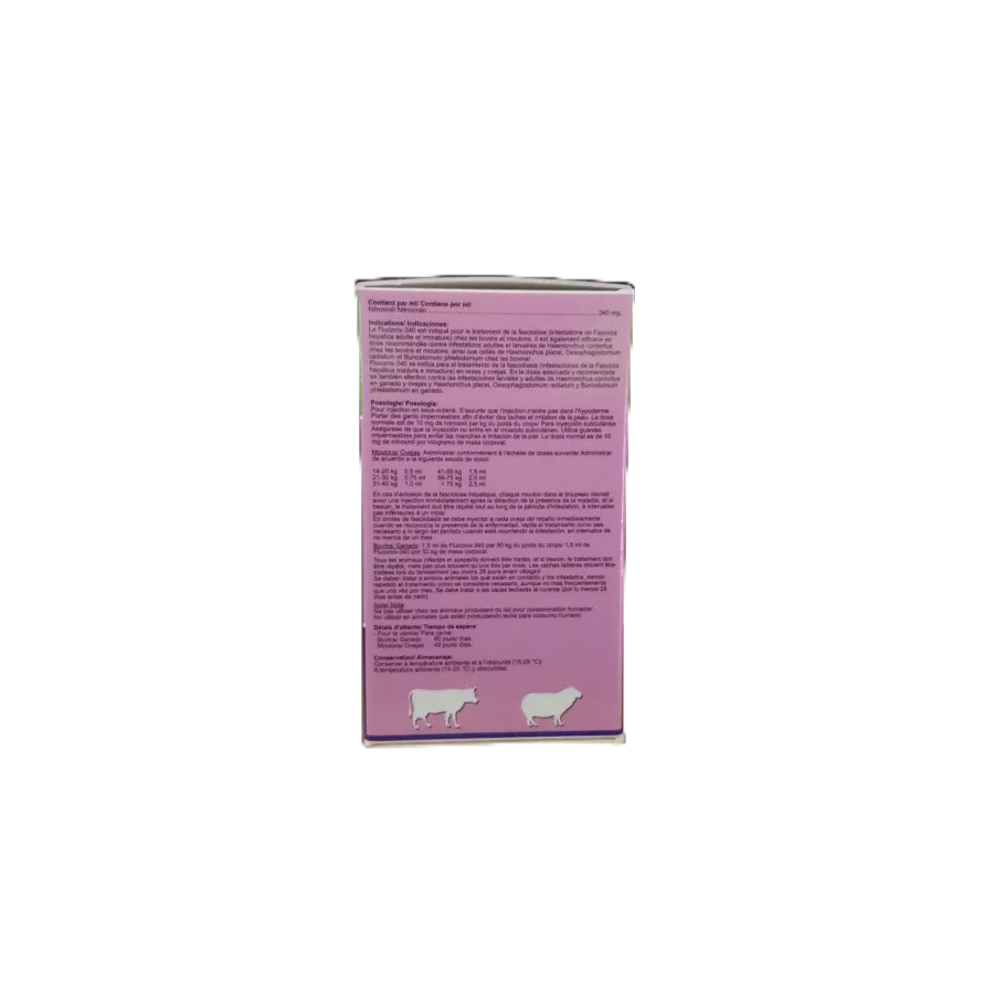 Jual FLUCONIX 340 50 ml - Obat Cacing Hati Hewan Sapi Kambing Domba ...